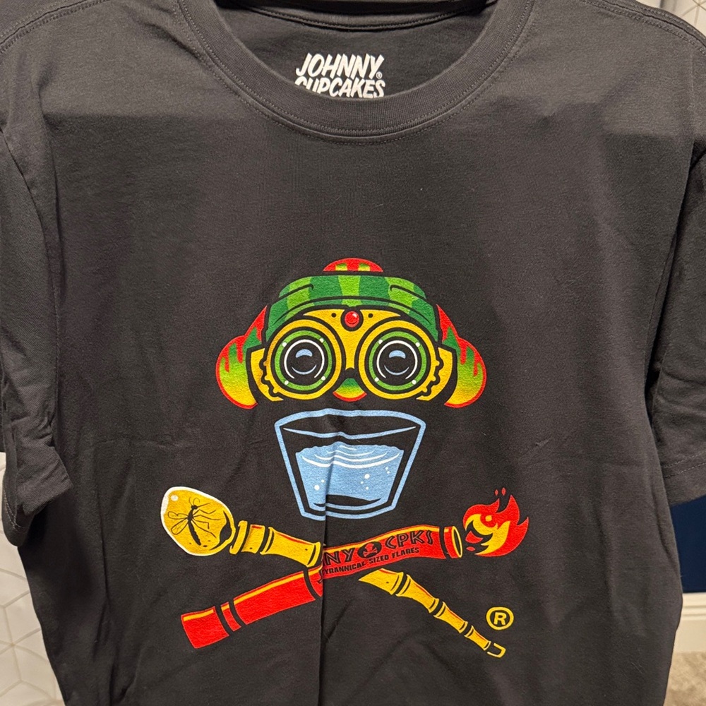 Johnny Cupcakes Black Tee - Dinosaur